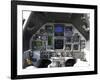 The Interior Cockpit of an Iraqi Air Force T-6 Texan Trainer Aircraft-null-Framed Photographic Print