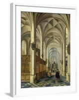 The Interior of a Church, 1625-Peter Neefs The Elder-Framed Giclee Print