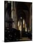 The Interior of a Gothic Church, C.1650-Emanuel de Witte-Stretched Canvas