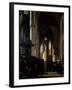 The Interior of a Gothic Church, C.1650-Emanuel de Witte-Framed Giclee Print