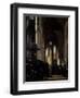 The Interior of a Gothic Church, C.1650-Emanuel de Witte-Framed Giclee Print