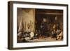 The Interior of a Guardroom, C.1640S-David Teniers the Younger-Framed Giclee Print