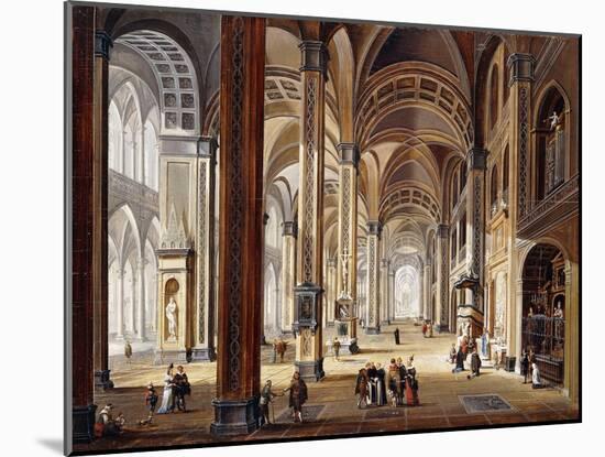 The Interior of a Renaissance Cathedral-Christian Stocklin-Mounted Giclee Print