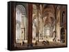 The Interior of a Renaissance Cathedral-Christian Stocklin-Framed Stretched Canvas