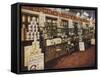 The Interior of an Edwardian Grocery-null-Framed Stretched Canvas