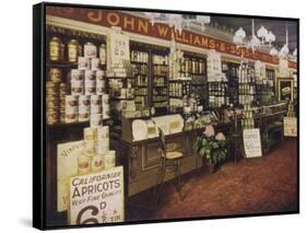 The Interior of an Edwardian Grocery-null-Framed Stretched Canvas