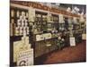 The Interior of an Edwardian Grocery-null-Mounted Photographic Print