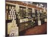 The Interior of an Edwardian Grocery-null-Mounted Photographic Print