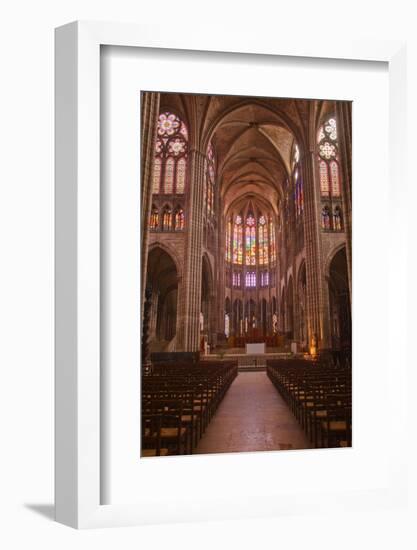 The Interior of Saint Denis Basilica in Paris, France, Europe-Julian Elliott-Framed Photographic Print