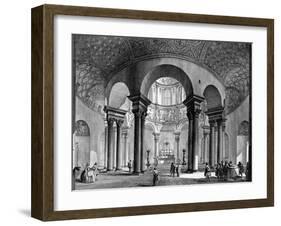 The Interior of Santa Costanza, from the 'Views of Rome' Series, 1758-Giovanni Battista Piranesi-Framed Giclee Print