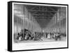 The Interior of St John's Market, Liverpool, 1834-Austin-Framed Stretched Canvas