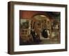 The Interior of the British Institution Gallery, 1829-John Scarlett Davis-Framed Giclee Print