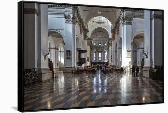 The interior of the Cathedral, Padua, Veneto, Italy, Europe-Marco Brivio-Framed Stretched Canvas