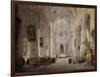 The Interior of the Church of St. Sulpice, Paris-John Scarlett Davis-Framed Giclee Print