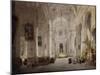 The Interior of the Church of St. Sulpice, Paris-John Scarlett Davis-Mounted Giclee Print