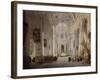 The Interior of the Church of St. Sulpice, Paris-John Scarlett Davis-Framed Giclee Print