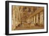 The Interior of the Louvre, the Galerie d'Apollon-Victor Duval-Framed Giclee Print