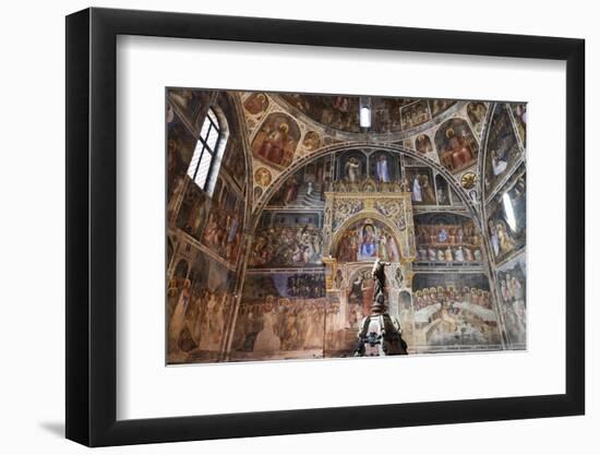 The interior of the Padua Baptistery, Padua, Veneto, Italy, Europe-Marco Brivio-Framed Photographic Print