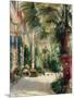The Interior of the Palm House. 1832-Carl Blechen-Mounted Premium Giclee Print