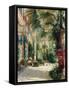 The Interior of the Palm House. 1832-Carl Blechen-Framed Stretched Canvas