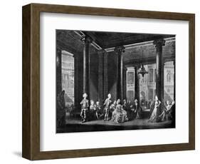 The Interior of the Pantheon in Oxford Road, 1772-Richard Earlom-Framed Giclee Print