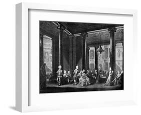 The Interior of the Pantheon in Oxford Road, 1772-Richard Earlom-Framed Giclee Print