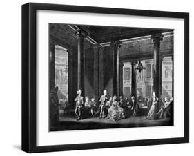 The Interior of the Pantheon in Oxford Road, 1772-Richard Earlom-Framed Giclee Print