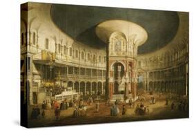 The Interior of the Rotunda, Ranelagh-Canaletto-Stretched Canvas