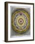 The Interior or Empyrean Heaven, Showing at Centre the Fall of Lucifer-null-Framed Art Print