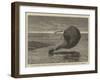 The International Balloon Contest, Descent of the French Balloon at Long Island, Near Portsmouth-null-Framed Giclee Print