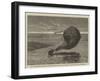 The International Balloon Contest, Descent of the French Balloon at Long Island, Near Portsmouth-null-Framed Giclee Print