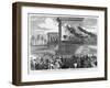 The International Boat-Race--Harvard Leading, at Hamersmith Bridge.-null-Framed Giclee Print