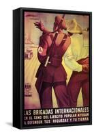 The International Brigades Defend Your Resources and Your Land-Cantos-Framed Stretched Canvas