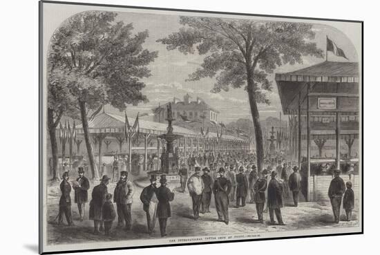 The International Cattle Show at Poissy-Felix Thorigny-Mounted Giclee Print