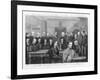 The International Chess Congress - Some of the Chief Members of the Liverpool Chess Club, 1890-null-Framed Giclee Print