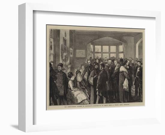 The International Congress of Orientalists-Joseph Nash-Framed Giclee Print