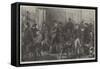 The International Dog Show at Islington, Arrival of Dogs-Harden Sidney Melville-Framed Stretched Canvas