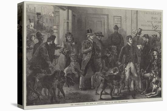 The International Dog Show at Islington, Arrival of Dogs-Harden Sidney Melville-Stretched Canvas