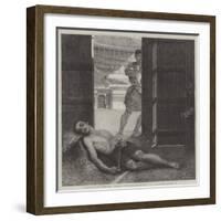 The International Exhibition, A Martyr in the Reign of Diocletian-Ernest Slingeneyer-Framed Giclee Print