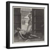 The International Exhibition, A Martyr in the Reign of Diocletian-Ernest Slingeneyer-Framed Giclee Print