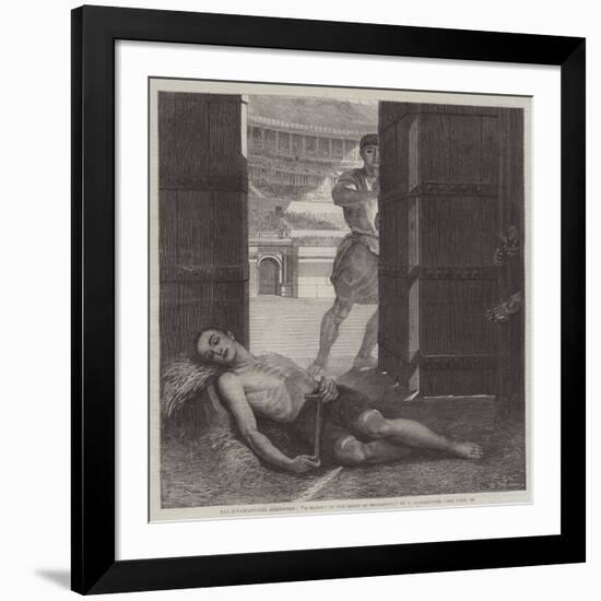 The International Exhibition, A Martyr in the Reign of Diocletian-Ernest Slingeneyer-Framed Giclee Print