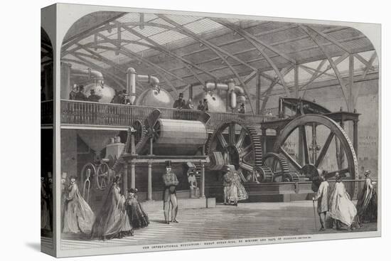 The International Exhibition, Great Sugar-Mill, by Mirlees and Tait, of Glasgow-George Henry Andrews-Stretched Canvas