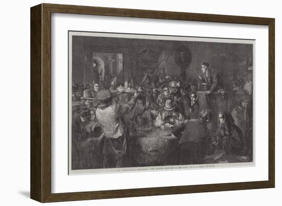 The International Exhibition, The Auction, 'Last Day of the Sale'-George Bernard O'neill-Framed Giclee Print