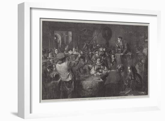 The International Exhibition, The Auction, 'Last Day of the Sale'-George Bernard O'neill-Framed Giclee Print