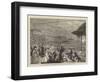 The International Exhibition, the Band Playing in the Horticultural Gardens-Francis S. Walker-Framed Giclee Print