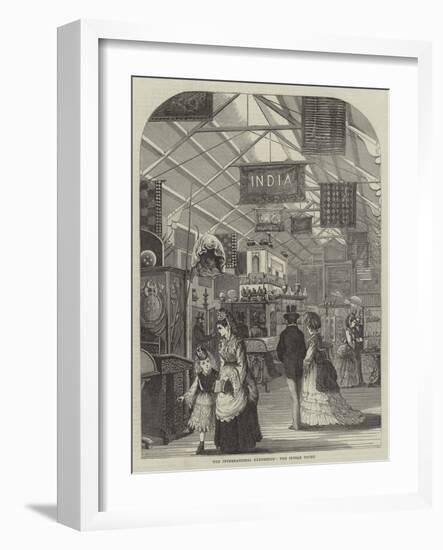 The International Exhibition, the Indian Court-null-Framed Giclee Print