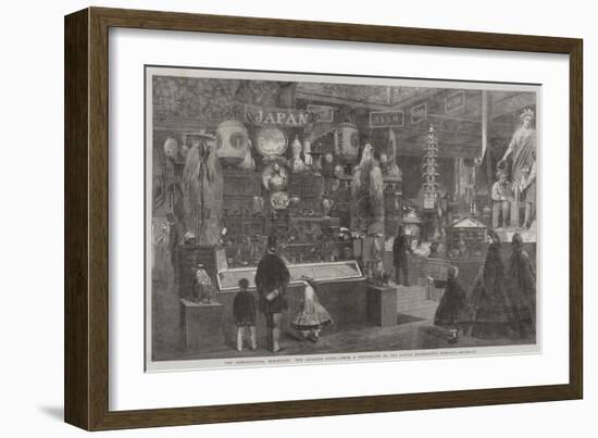 The International Exhibition, the Japanese Court-null-Framed Giclee Print