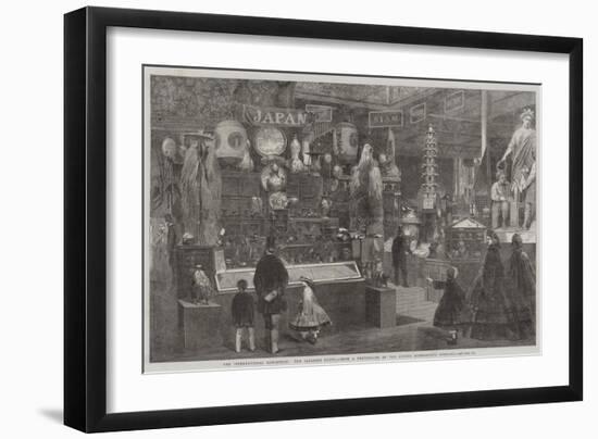 The International Exhibition, the Japanese Court-null-Framed Giclee Print