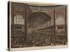 The International Exhibition, the Nave, Looking West-null-Stretched Canvas