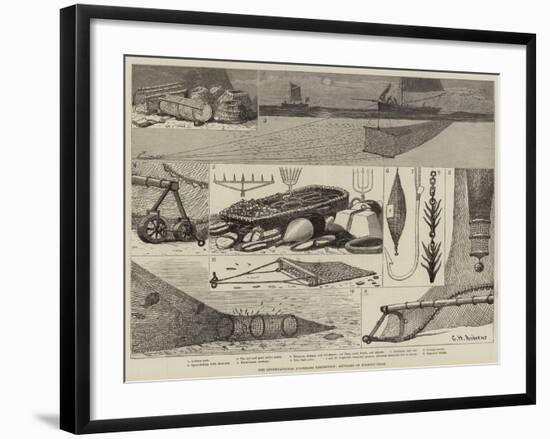 The International Fisheries Exhibition, Articles of Fishing Gear-George Henry Andrews-Framed Giclee Print